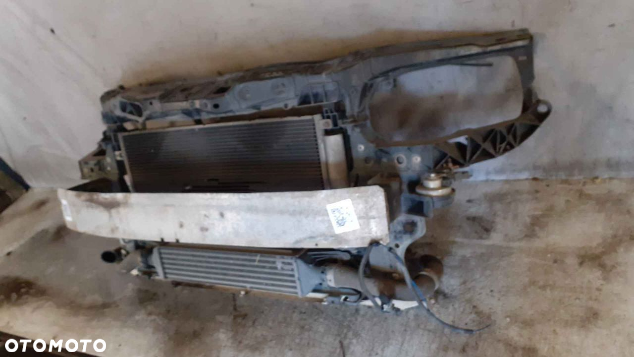 ^ PAS PRZEDNI OPEL CORSA D DIESEL 1.3 1.7 CDTI BELKA WZMOCNIENIE CZOŁOWE OKULAR CHŁODNICA WODY WENTYLATOR - 3