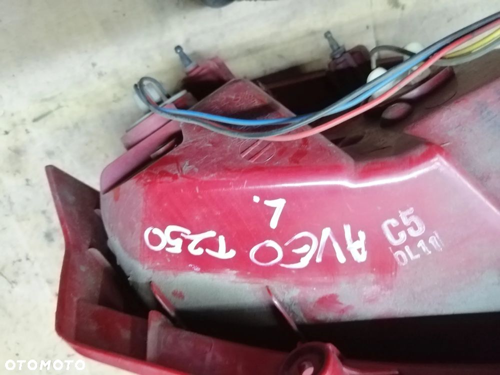 Chevrolet Aveo T250 HB 5D lampy tylne komplet EU - 12