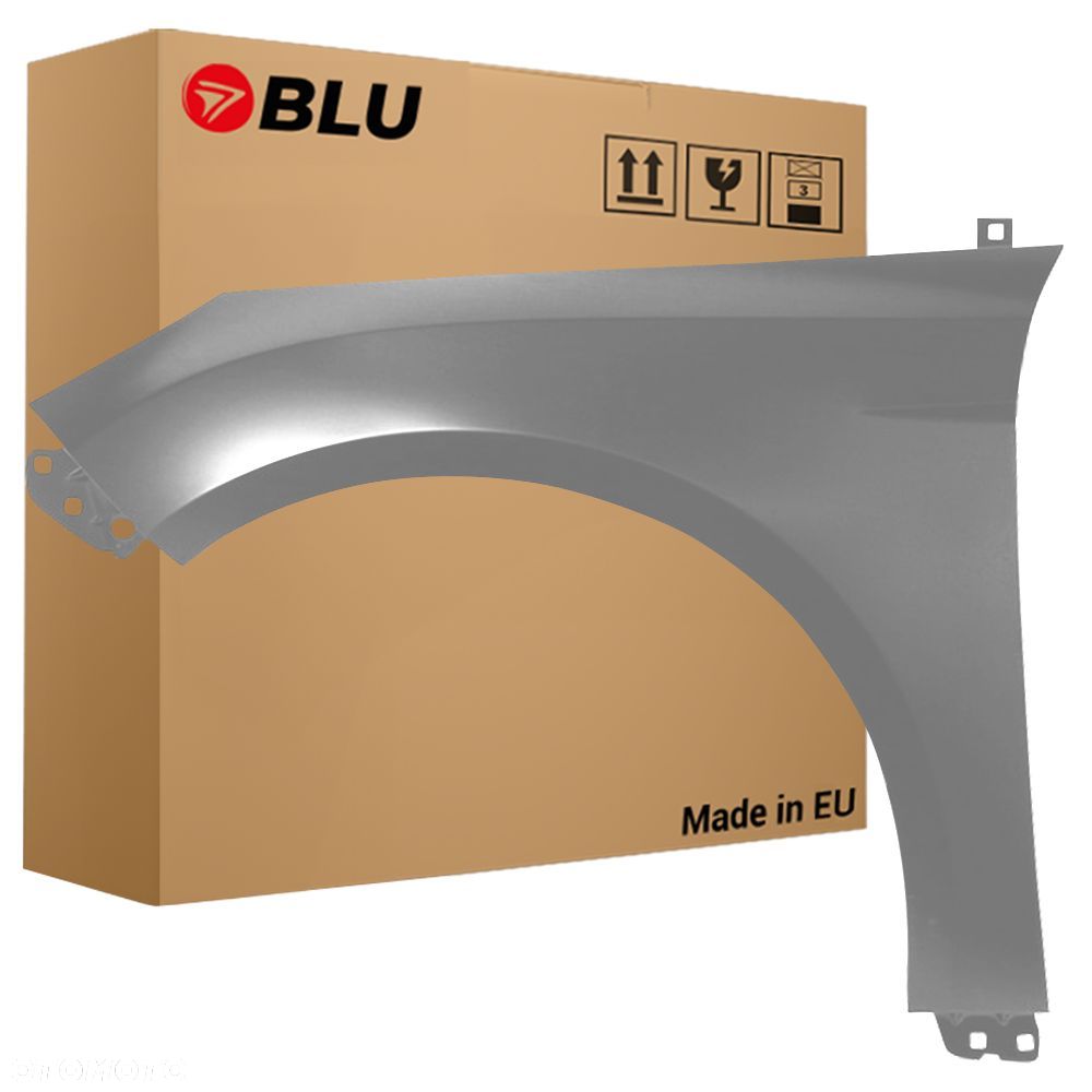 BLU Błotnik FORD FOCUS MK3 ZJNC Lewy Przód Srebrny 2010-2014 MoondustSilber - 1