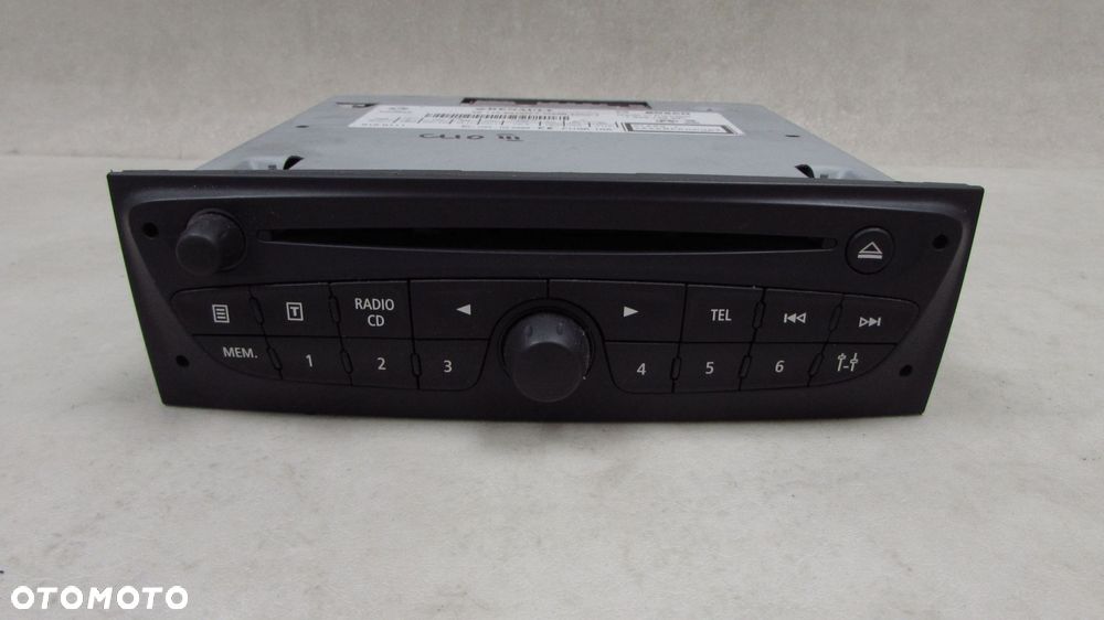 RENAULT CLIO III TRAFIC 08-14 RADIO RADIOODTWARZACZ CD 281156412R - 1