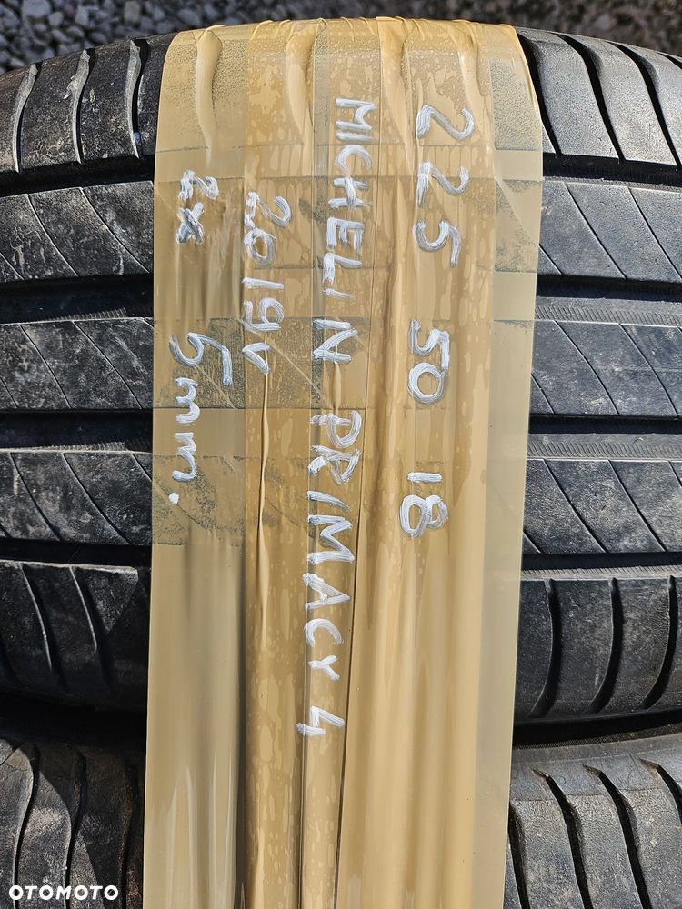 OPONA OPONY MICHELIN PRIMACY 4 225 50 18   2019 ROK 6mm CENA ZA DWIE SZTUKI - 8