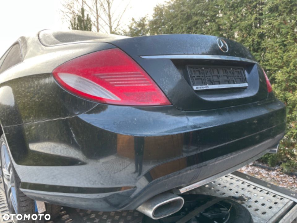 MERCEDES cl 216 błotnik tył dupa lampa cwiartka pas   tylny klapa szyba zderzak AMG wanna belka - 3