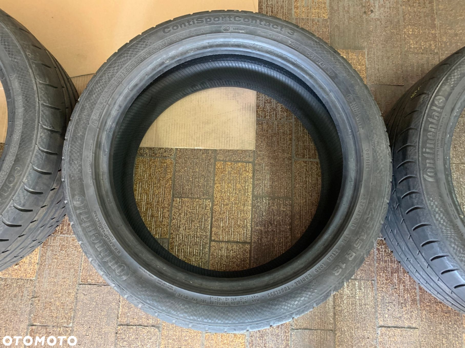 OPONY LETNIE CONTINENTAL CONTISPORTCONTACT 3 225/45R18 95W 2 SZTUKI - 8
