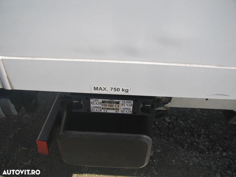 Peugeot BOXER KOFER CU LIFT DHOLLANDIA, AC. EURO VI. - 11