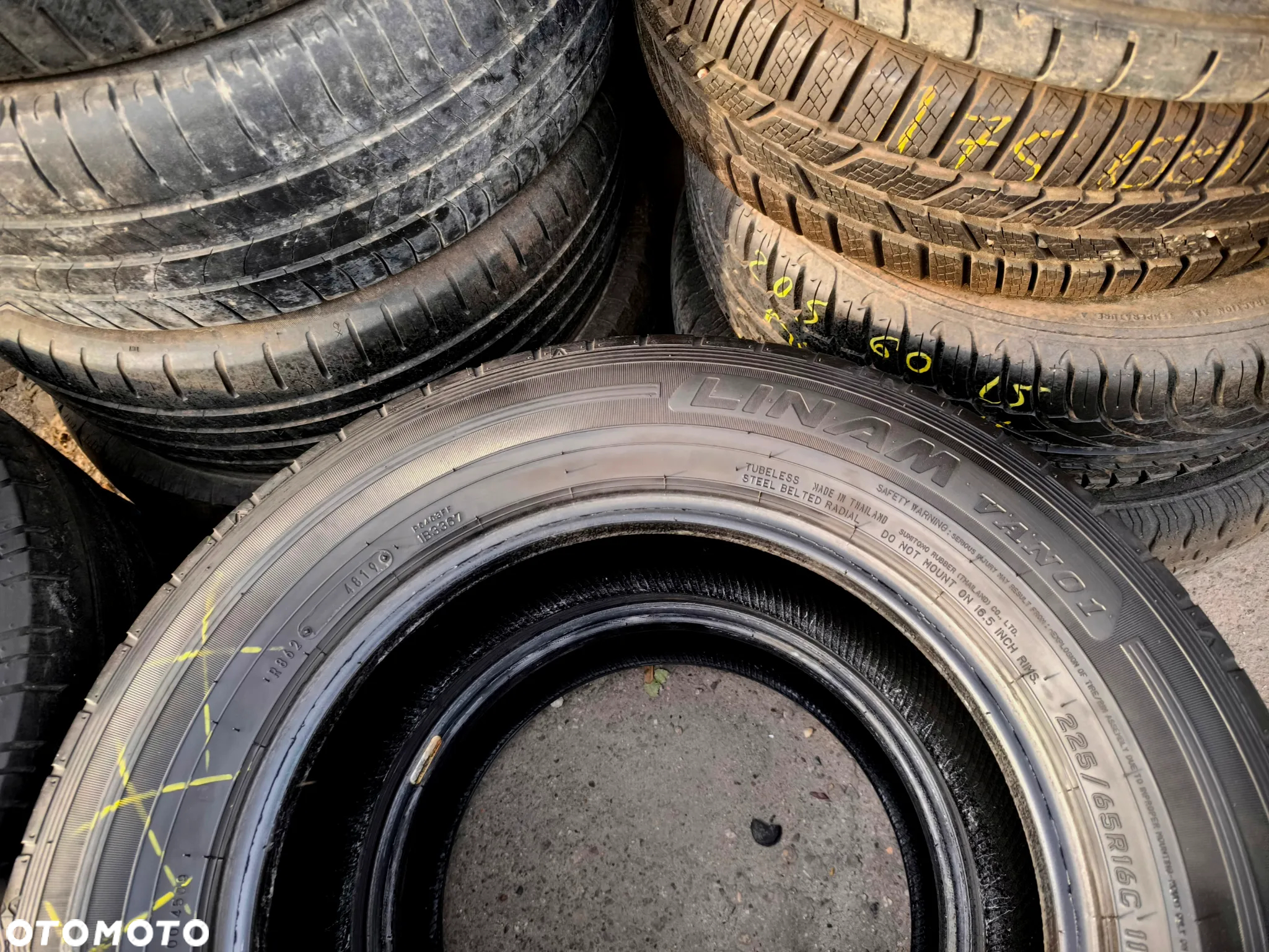 225/65R16C 112/110T 16 C Opony Letnie Lato FALKEN LINAM VAN 01 4mm Legnica ALU-RAD 225/65 - 6