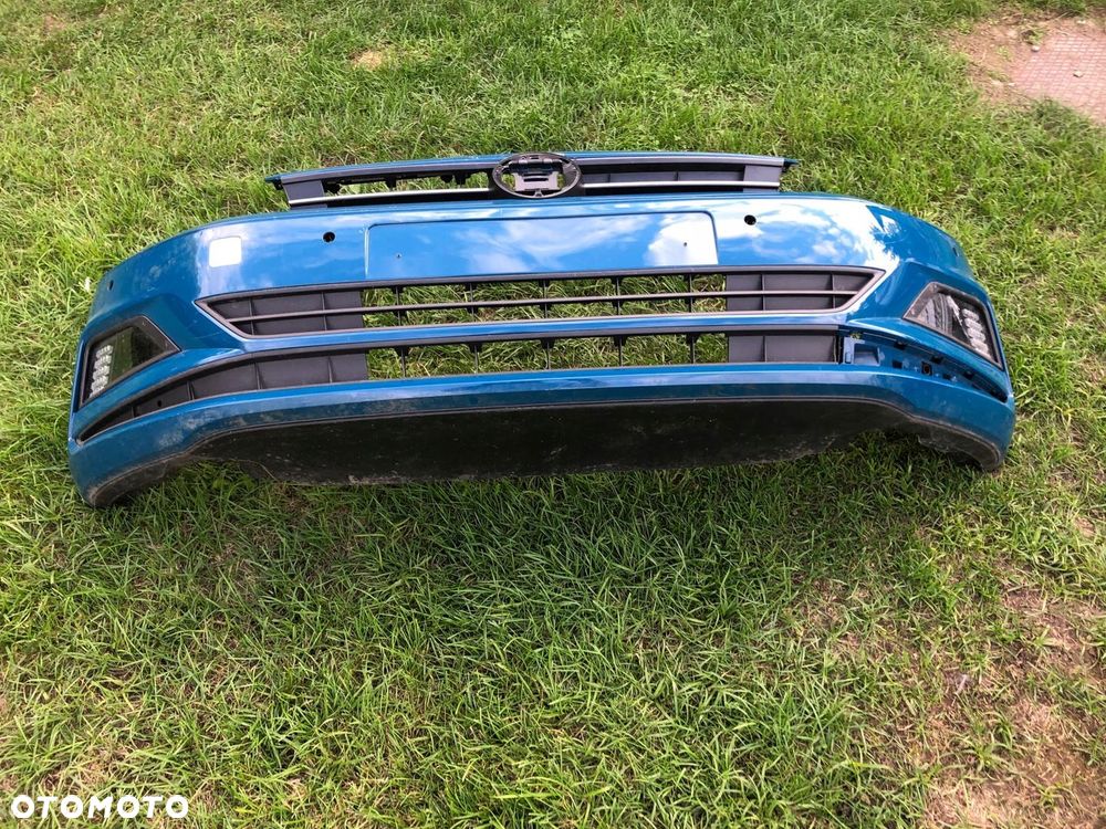VW POLO 2G0 ZDERZAK PRZEDNI HALOGEN GRILL BELKA - 5