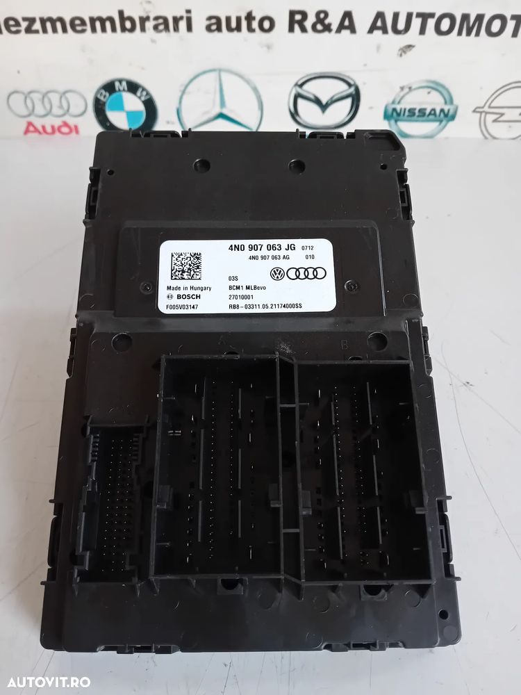 Modul Confort BSM BCM Audi A6 4K C8 A7 Q8 4M Porsche An 2018-2024 Cod 4N0907063JG - 5