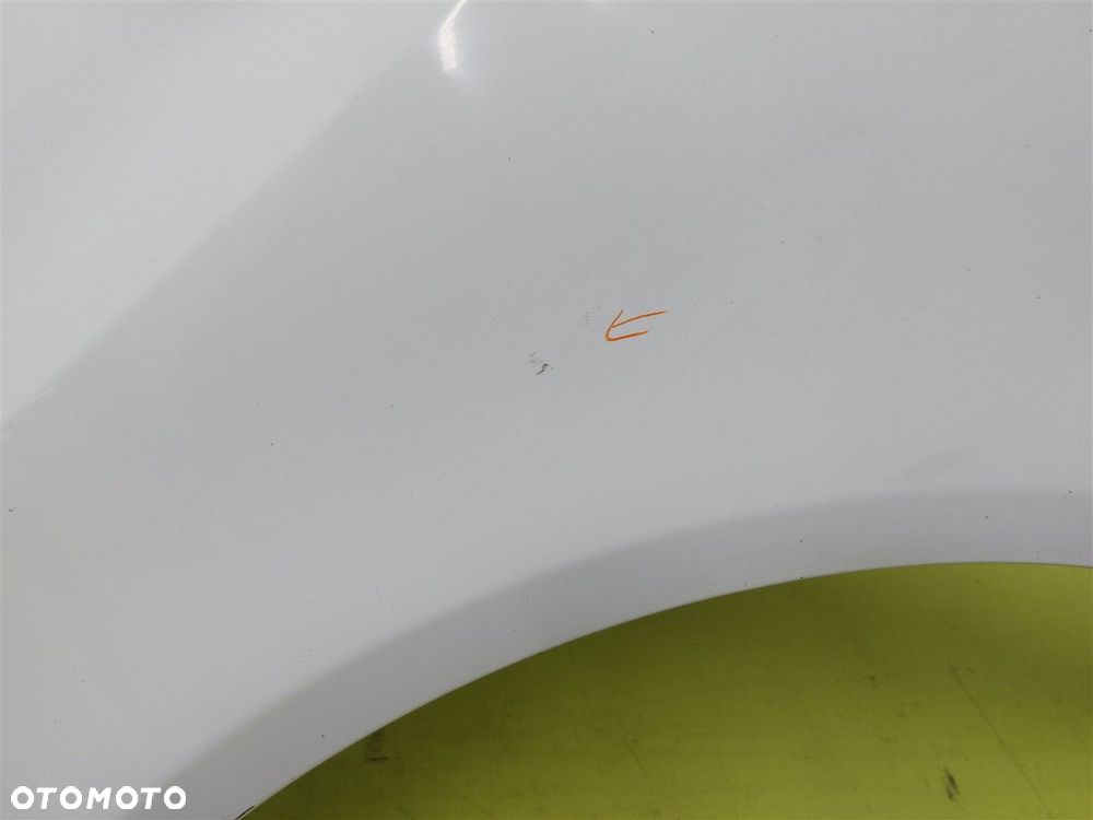Błotnik przedni lewy OPEL CORSA D 2006-2014 10U / Z474 BIAŁY - 3