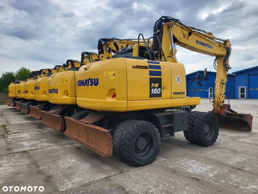 Komatsu PW 160 -10 spr z Niemiec - 5
