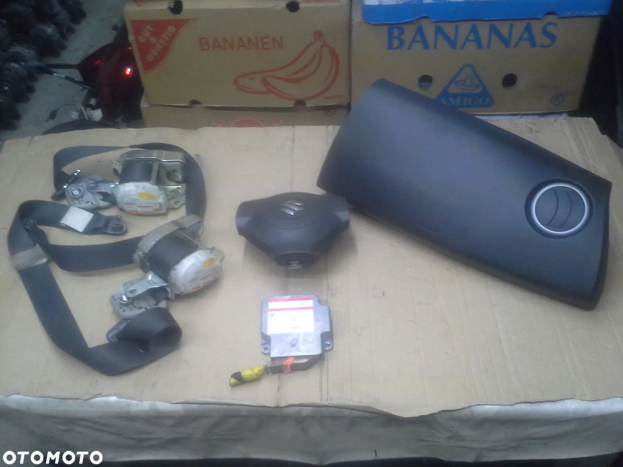 Suzuki Swift 2004-2010r. zaślepka poduszki sensor pasy taśma - 1