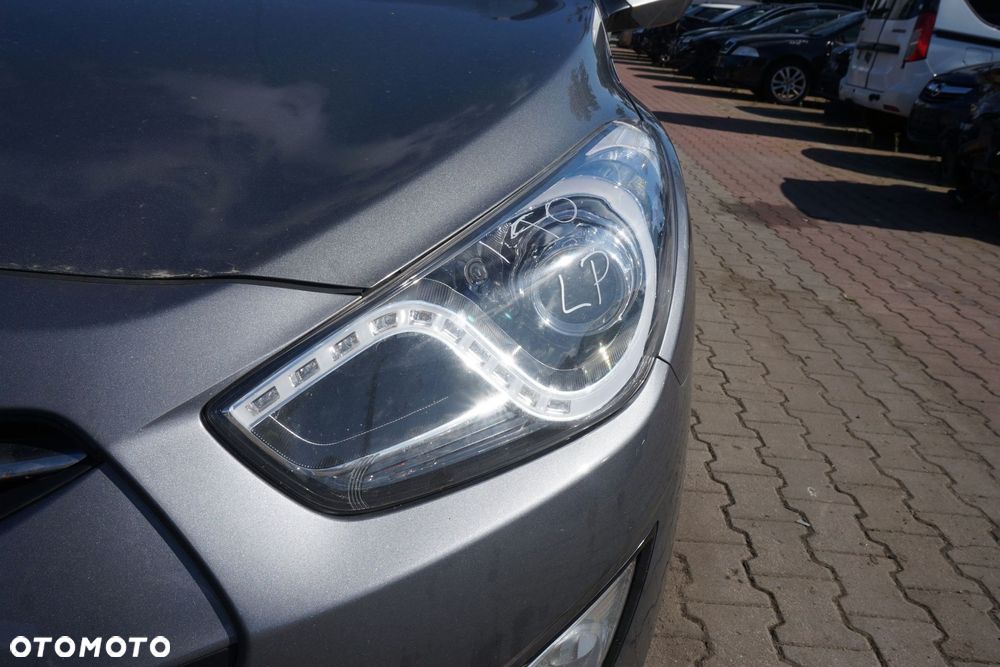 MASKA ZDERZAK BŁOTNIKI LAMPY I40 VF T6S  HYUNDAI 2011-2014 SZARY PRZÓD KOMPLETNY - 27
