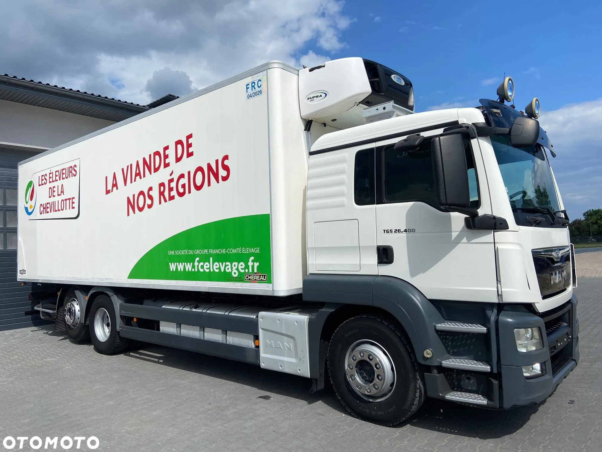 MAN TGS 26.400 CHŁODNIA HAKÓWKA CARRIER S 850 CHEREAU - 2