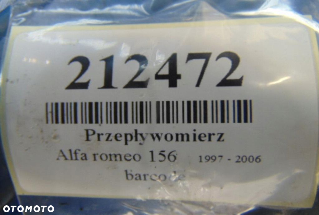 ALFA ROMEO 156 1.9JTD PRZEPŁYWOMIERZ - 6