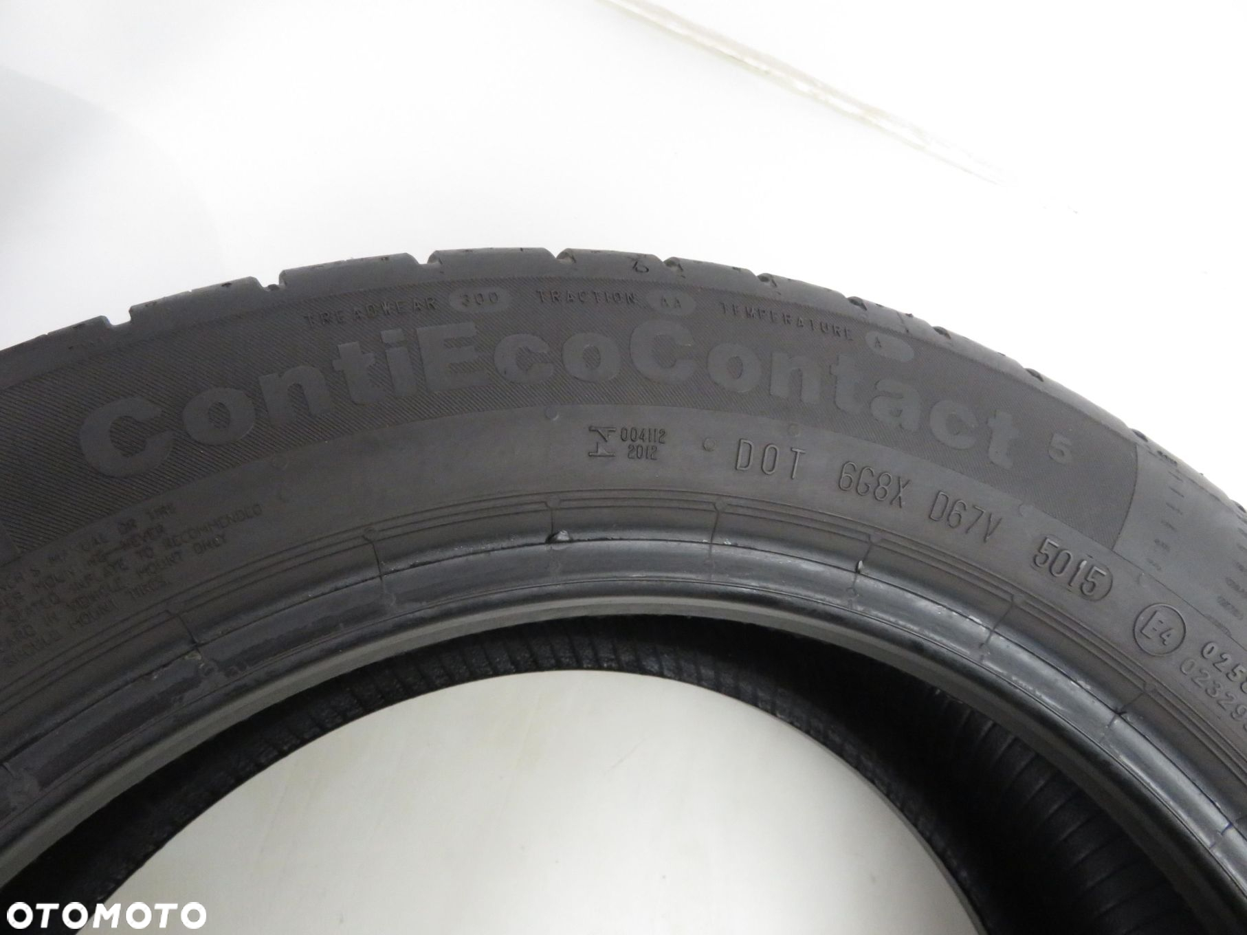2x 185/55R15 OPONY LETNIE Continental ContiEcoContact 5 86H XL - 6