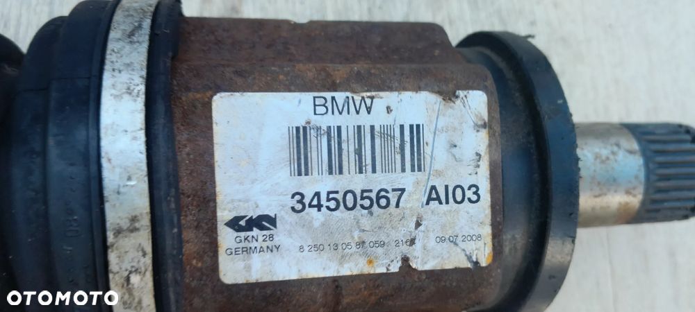 BMW X3 E83 2.0D 3.0D PÓŁOŚ PRZOD LEWY XDRIVE 3450567 - 3