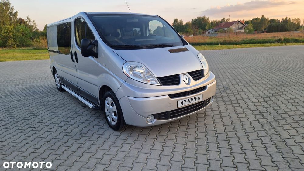Renault TRAFIC L2H1 Długi Klima Elektryka Kamera Tempomat Dubel Kabina 6os Brygadówka - 3