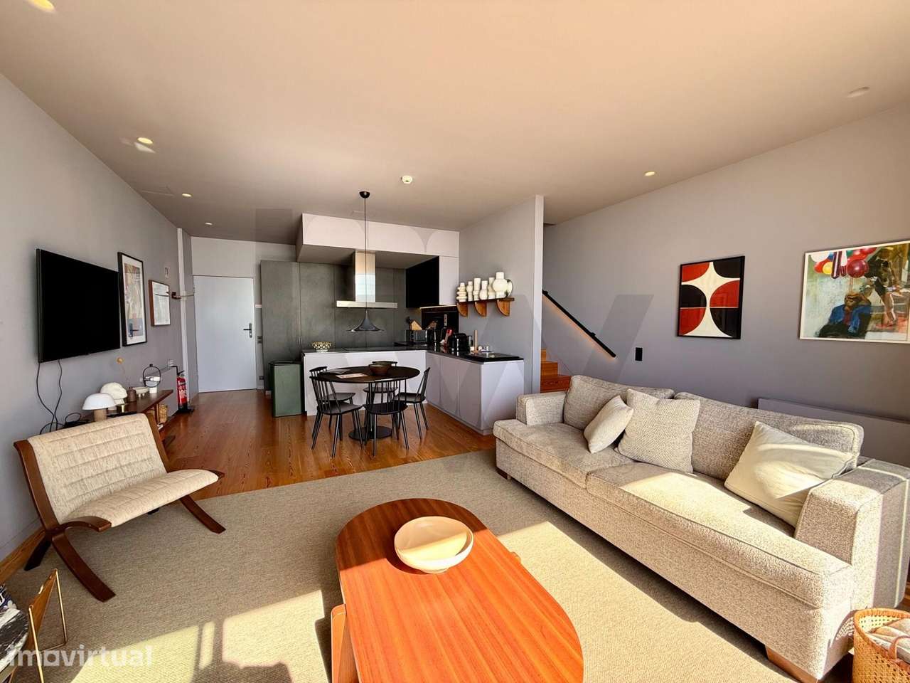 Apartamento T2 na Foz, Vista Mar Edifício Gilreu - Design Contemporâne - Grande imagem: 4/40