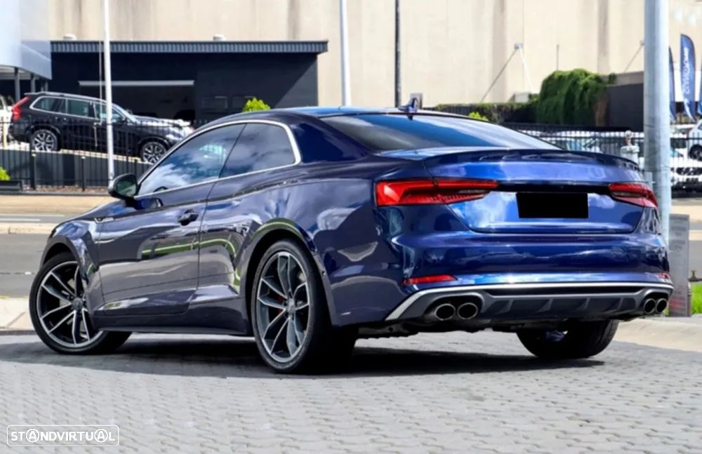 Difusor com Ponteiras Audi A5 F5 (2017 a 2019) Look S5 - 7