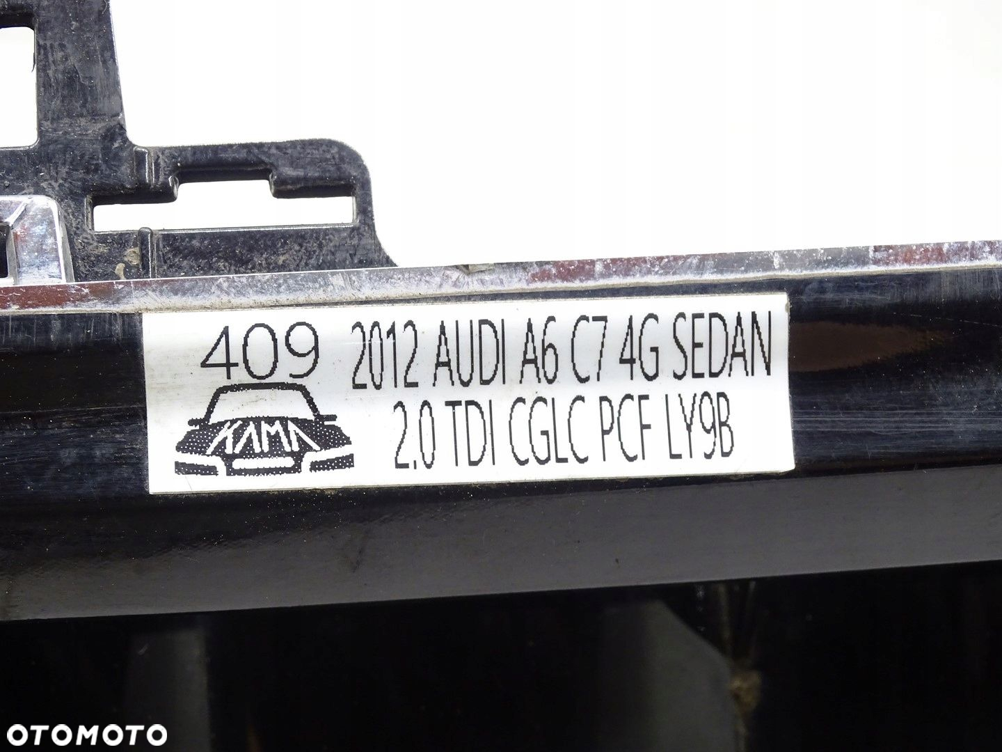 GRILL ATRAPA CHŁODNICY  LOGO AUDI A6 C7 4G 4G0853653 - 13