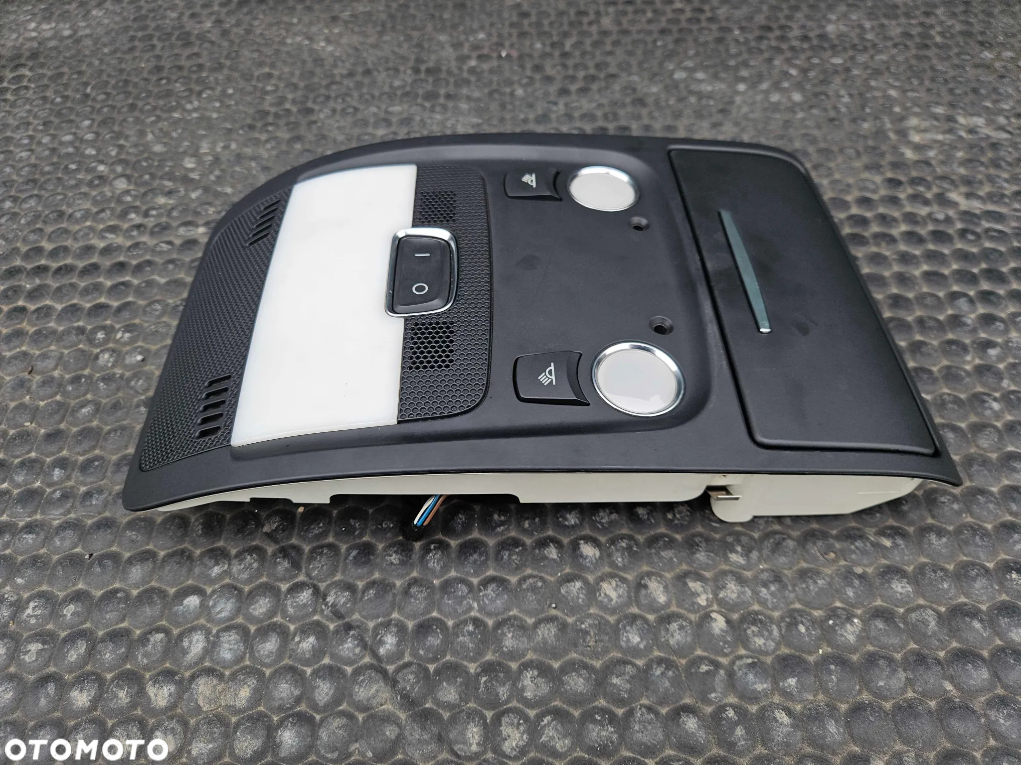 Lampka 8T0947135B 8K0951177 Podsufitki Czarna S-line Oświetlenie Ambiente Kabiny Schowek Okulary Audi A4 B8 A5 8T Q5 8R - 8