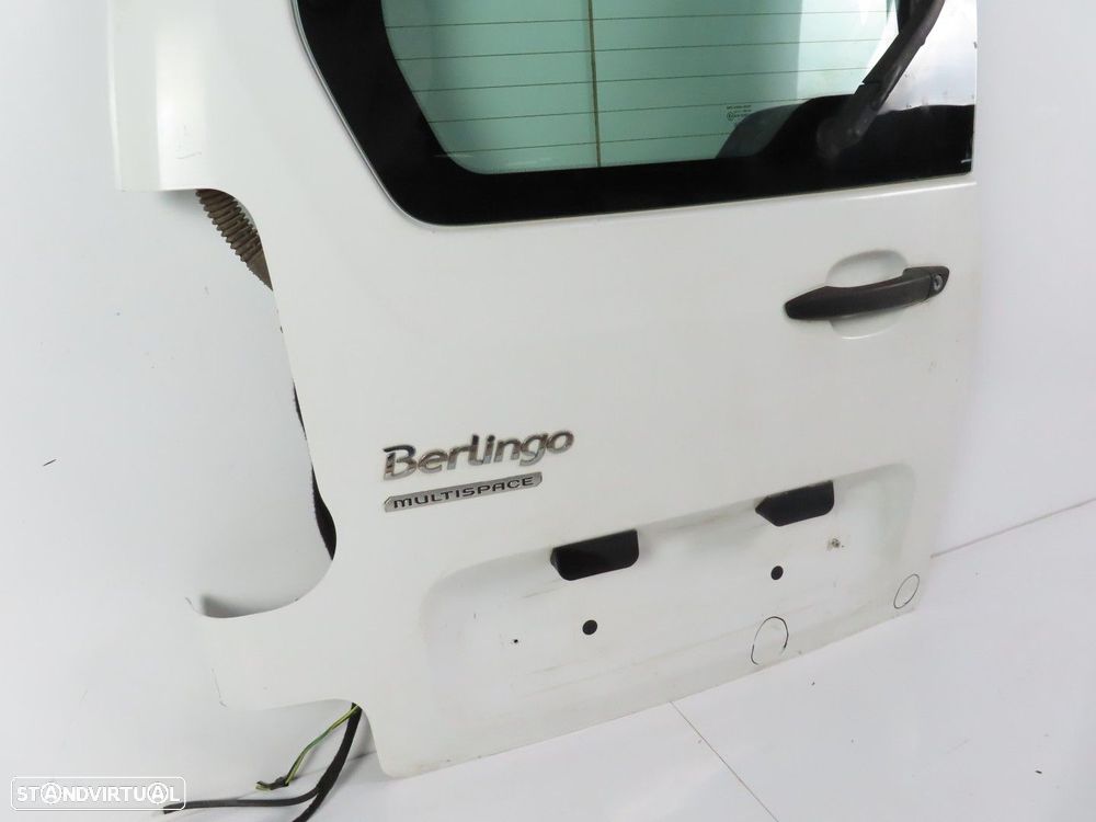 Porta da Mala Com Vidro Esquerdo/Trás Usado / Original CITROEN BERLINGO Box (K9)... - 3