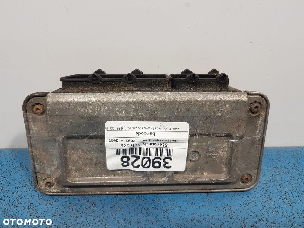 VOLKSWAGEN FOX II 1.4 BENZYNA STEROWNIK SILNIKA 030.906.034.S BKR - 3