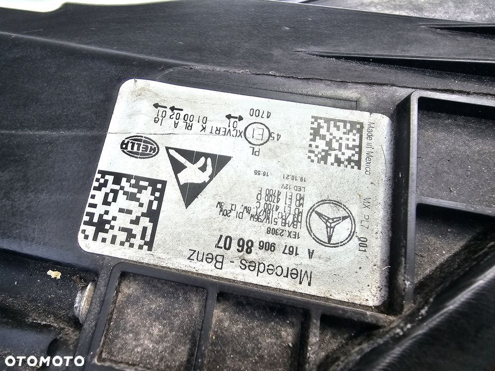 Mercedes GLE W167   Lampa Przód multibeam - 8