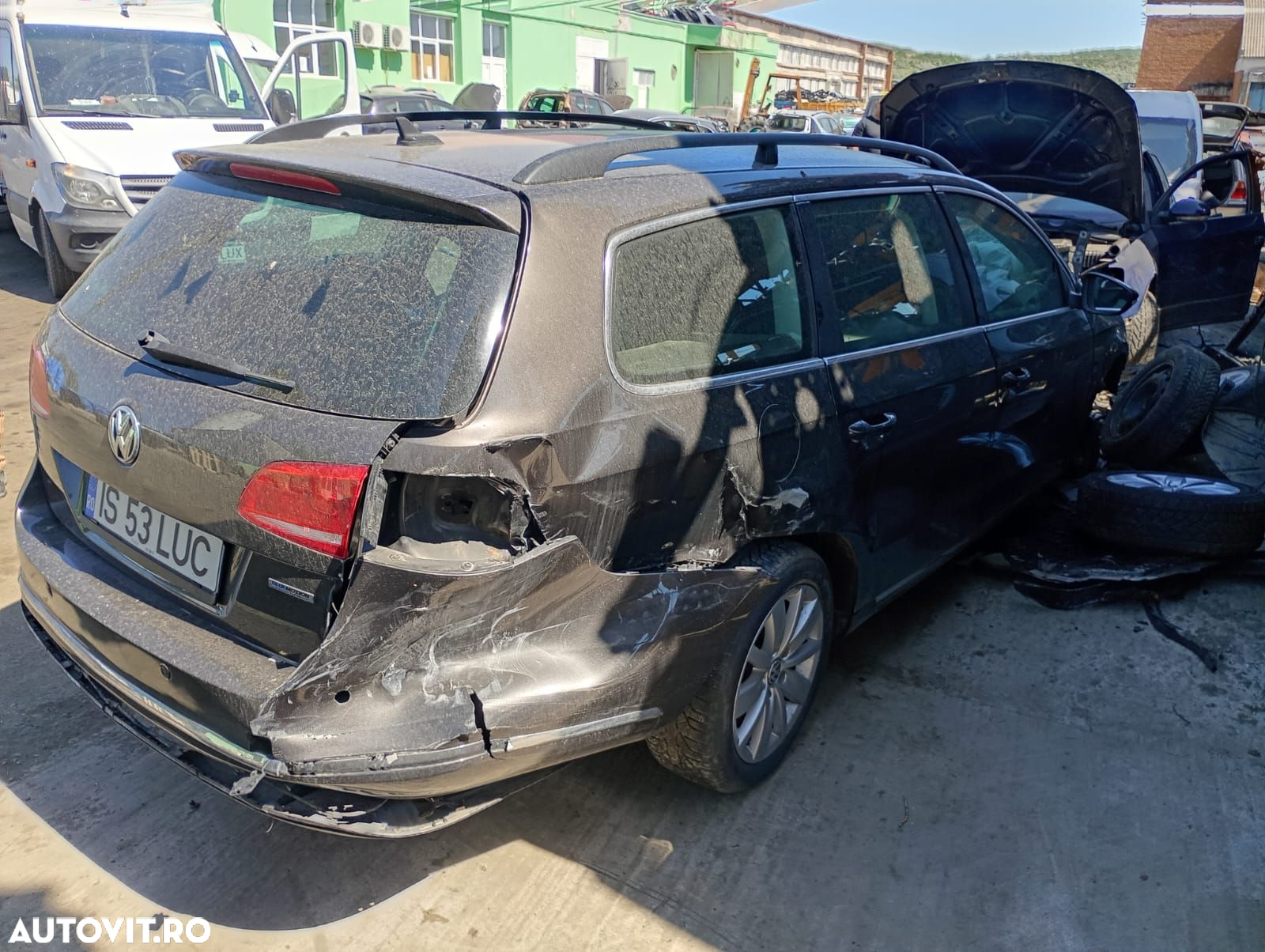 Geam stanga spate Volkswagen VW Passat B7 [2010 - 2015] 1.6 tdi CAYC - 5