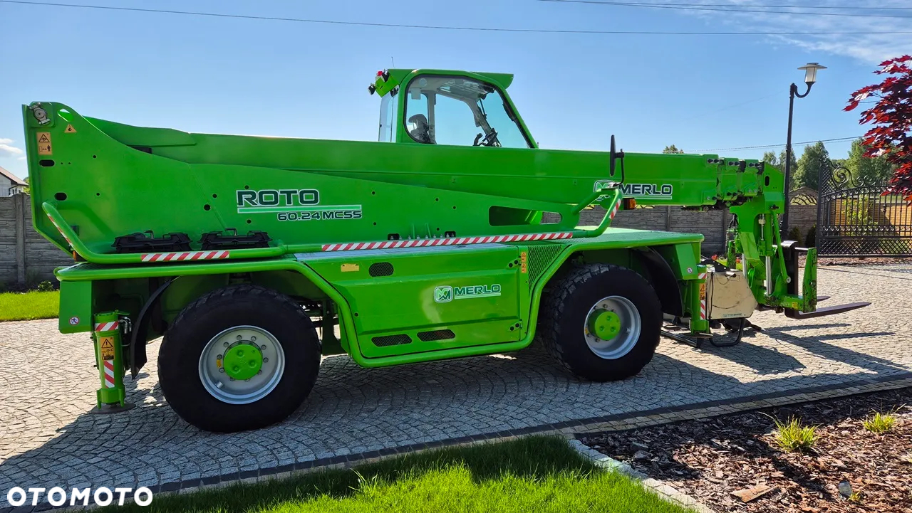 Merlo 6024 MCSS sprowadzony,radio,widły,wciągarka - 5
