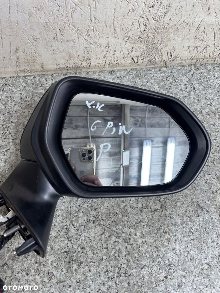 lusterko prawe 6 pin pinów yaris cross kross 2022 w-wa europa 8w7 - 11
