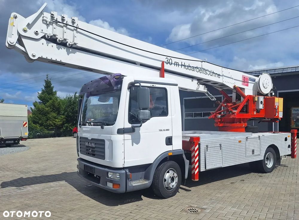 MAN TGL 8.180 Dźwig Żuraw Dekarski KLAAS K28/35 K28-35 - 2