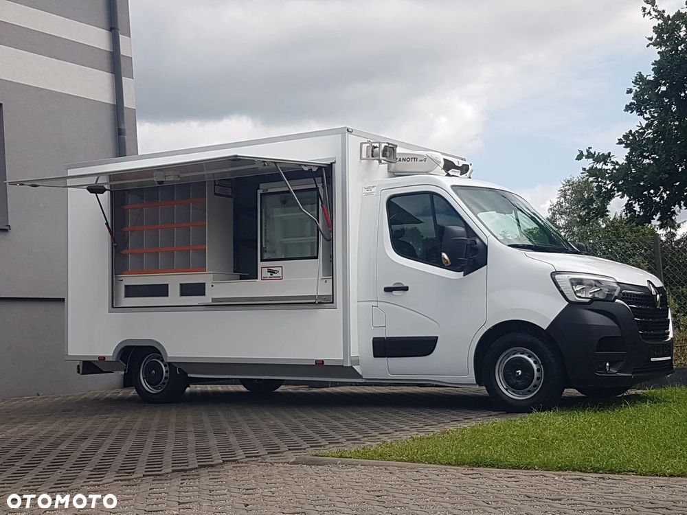 Renault MASTER SKLEP BAR FOODTRUCK KONTENER NISKOPODŁOGOWY AUTOSKLEP AGREGAT AC KLIMA DMC 3500KG - 30