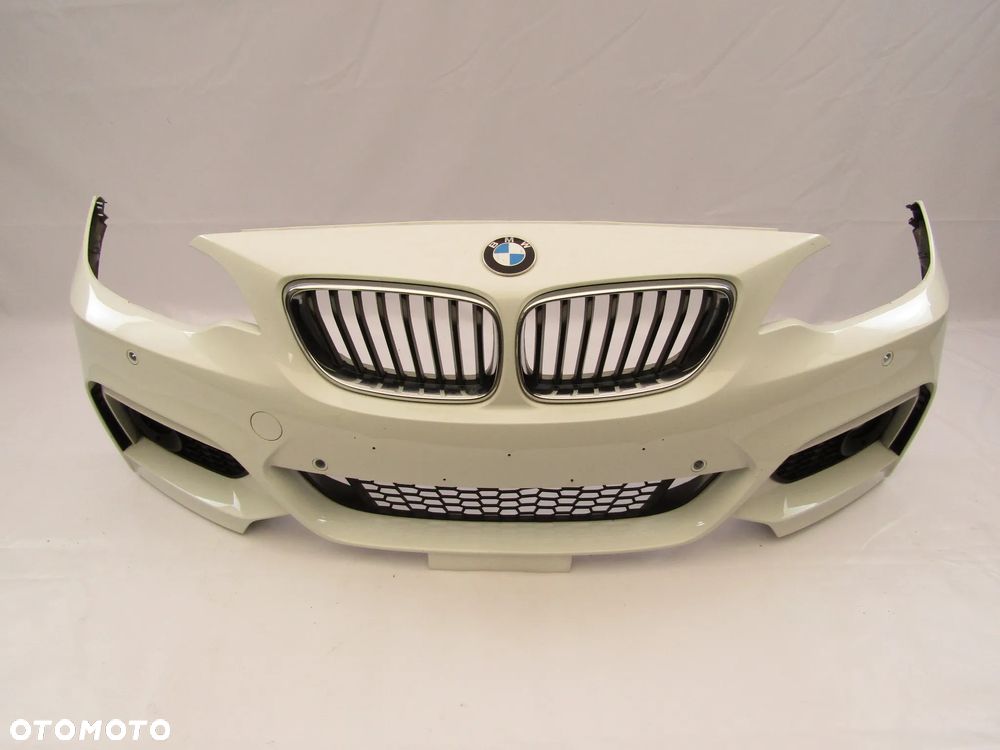 Zderzak przedni BMW 2 F22 / F23 M Pakiet 14 - 19 Pdc-6 Lakier Alpin Weiss 300 - 5