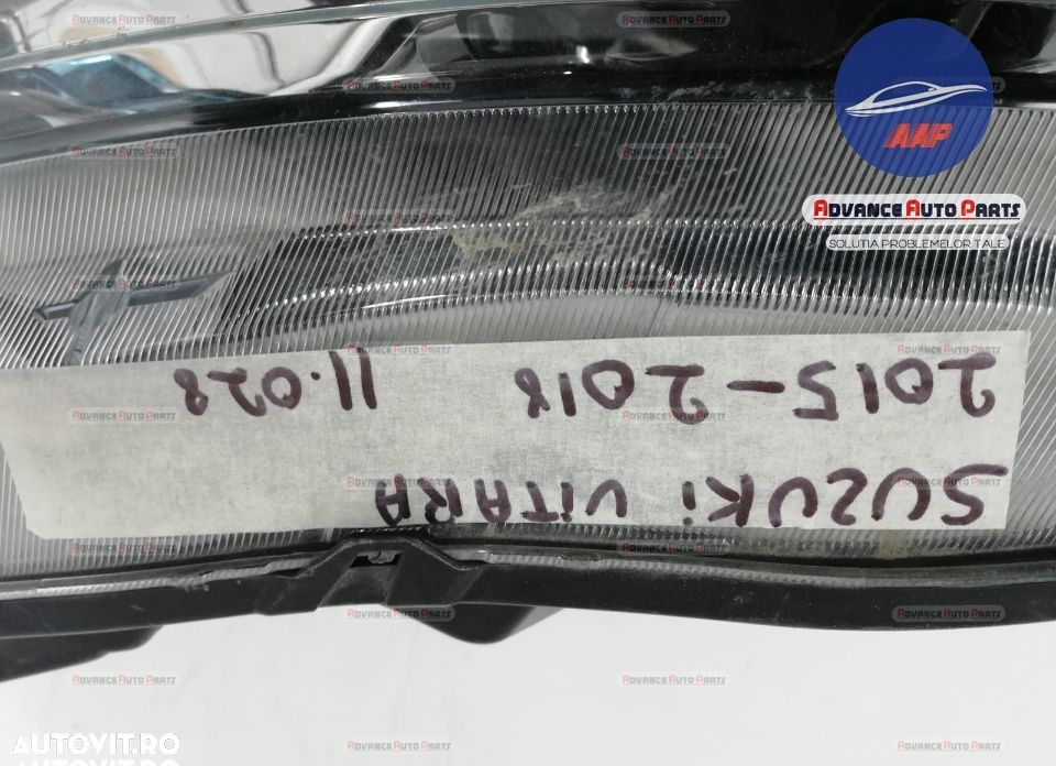 Far Stanga original Full Led cu interiorul Albastru Suzuki  Vitara  2 - 7