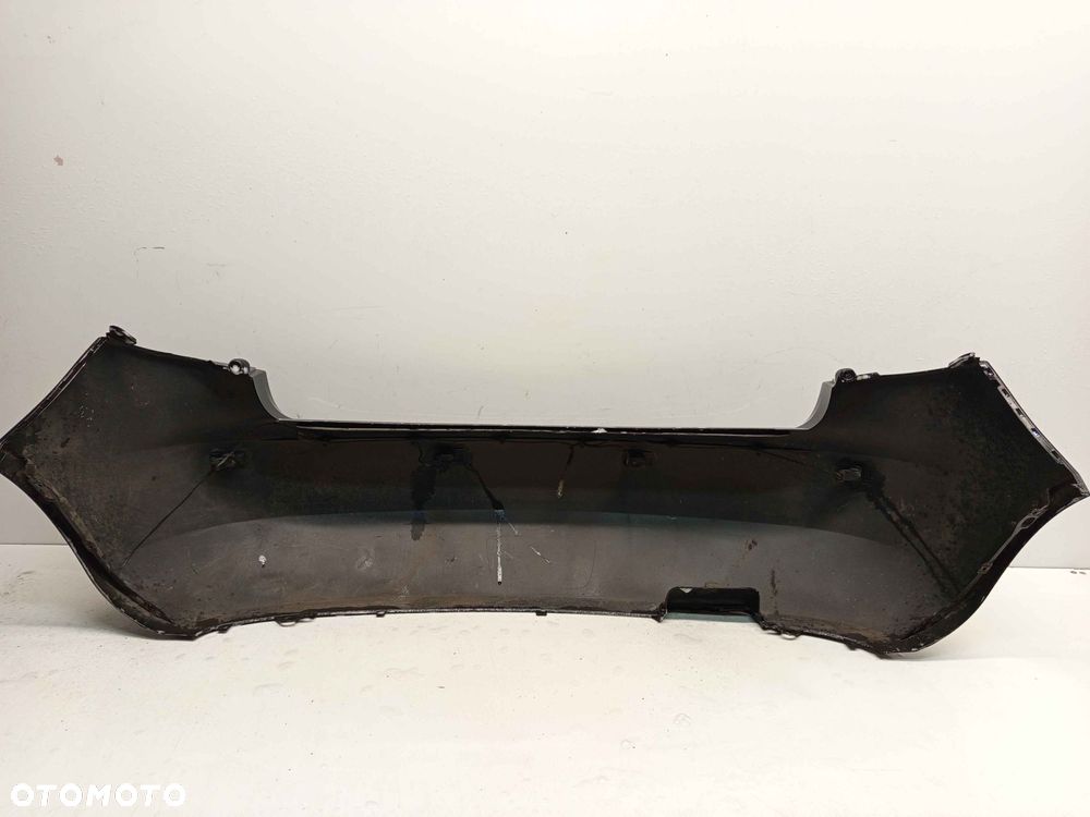 ^ ZDERZAK TYŁ TYLNY SKODA FABIA II 2 9910 CZARNY 5D 5 DRZWI HB PDC CZUJNIKI - 5