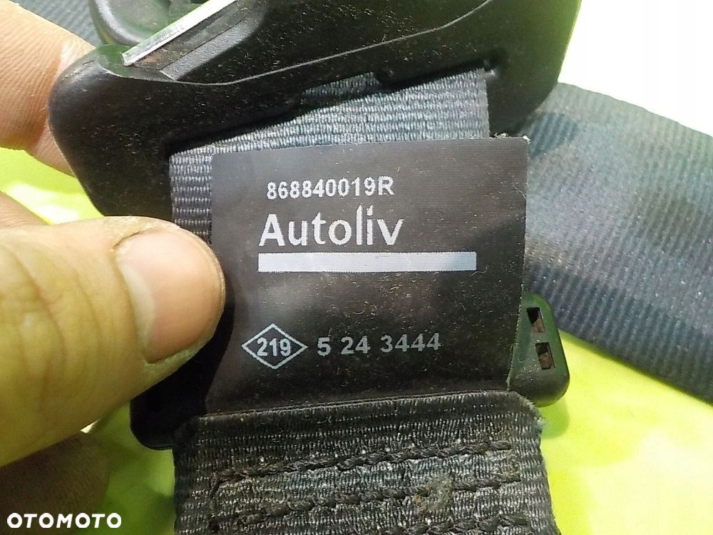 OPEL MOVANO II B 2.3 DCI 15r pas bezpieczenstwa prawy przod 868840019R - 5