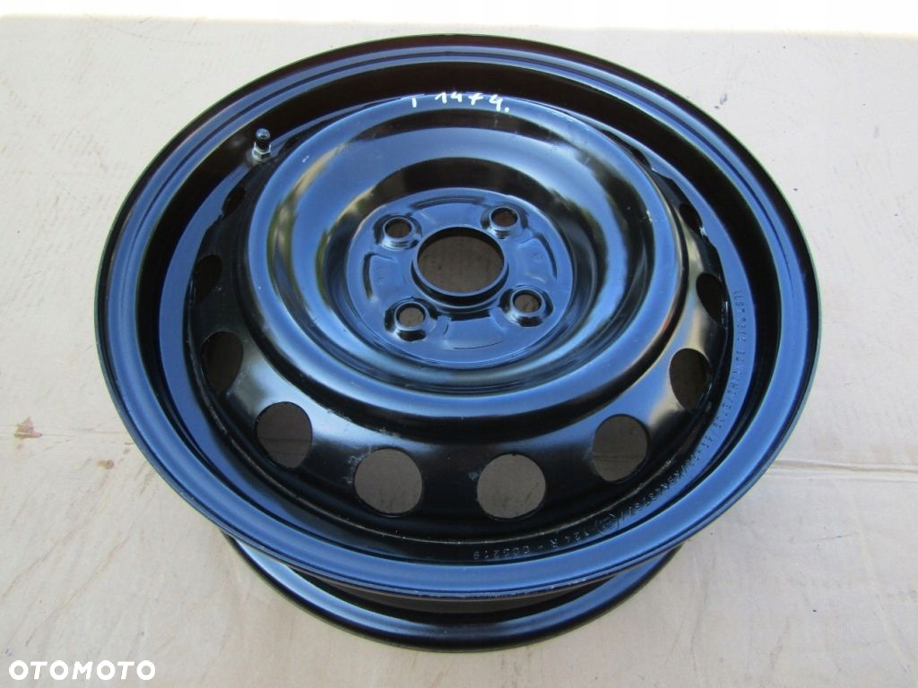 1x Felga 15 Toyota Yaris III IQ 5j 4x100 ET39  czujnik TPMS - 4