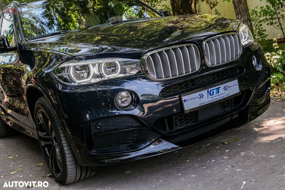 Pachet Exterior Aero Prelungire Bara Fata si Difuzor BMW X5 F15 (2014-2018) M Tech- livrare gratuita - 25