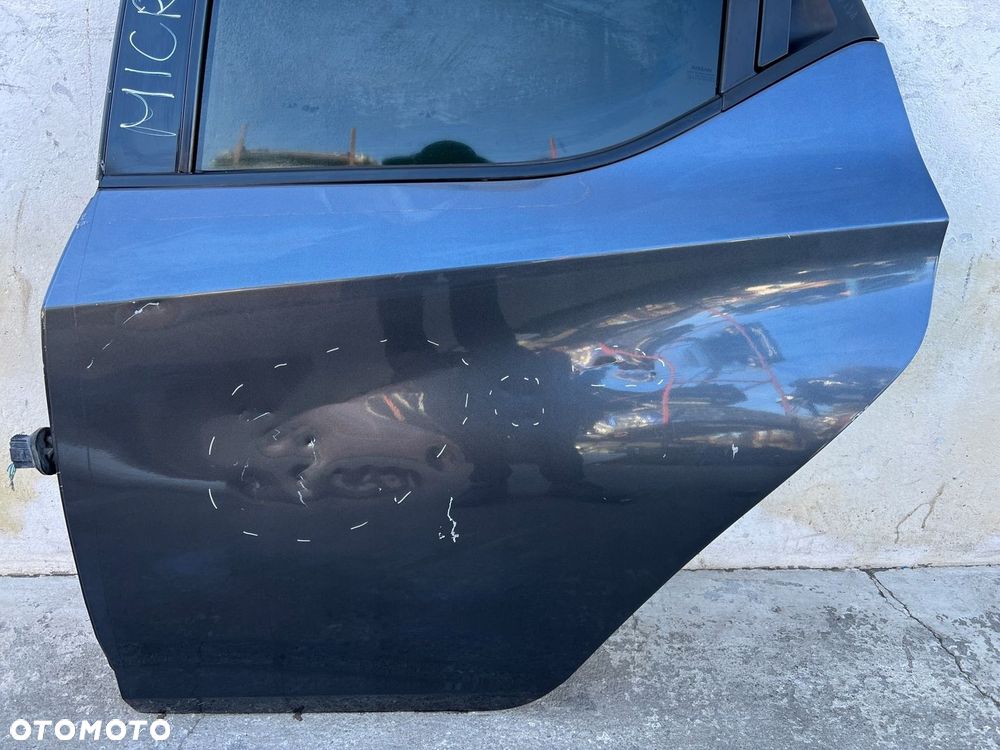 NISSAN MICRA K14 DRZWI TYLNE TYŁ LEWE KOMPLETNE DEMONTAŻ - 2