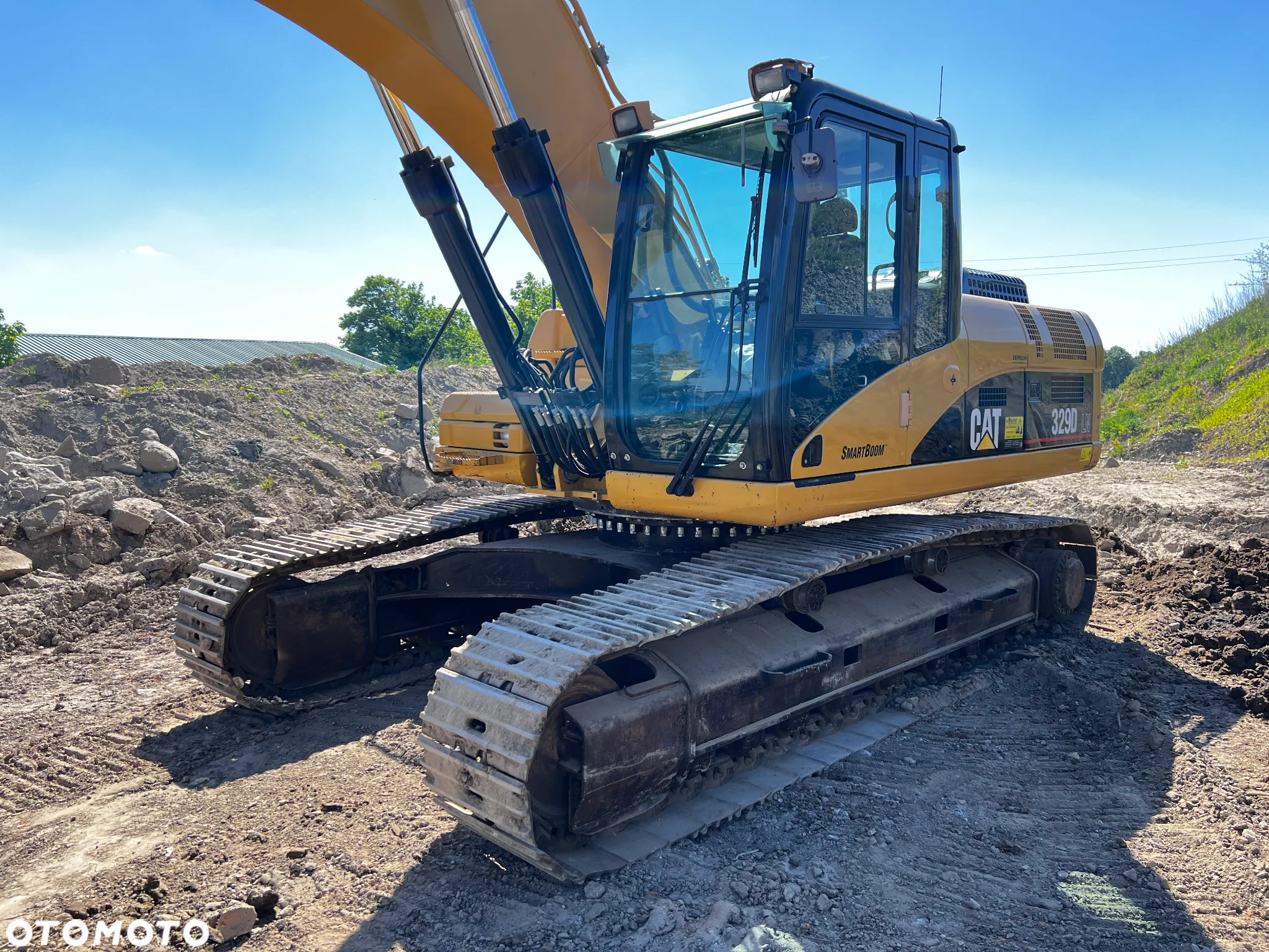 Caterpillar CAT koparka gąsienicowa 329 329D 329DLN bez DPF & AdBlue 30ton Klima - 6