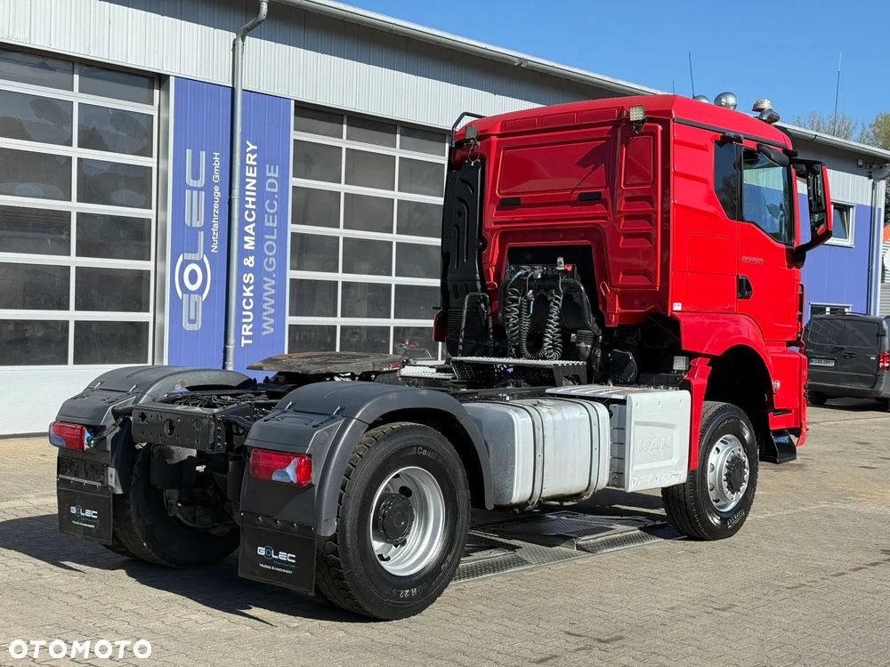 MAN TGS 18.510 4x4 BL EURO6 CIĄGNIK SIODŁOWY Z HYDRAULIKĄ WYWROTU - 4