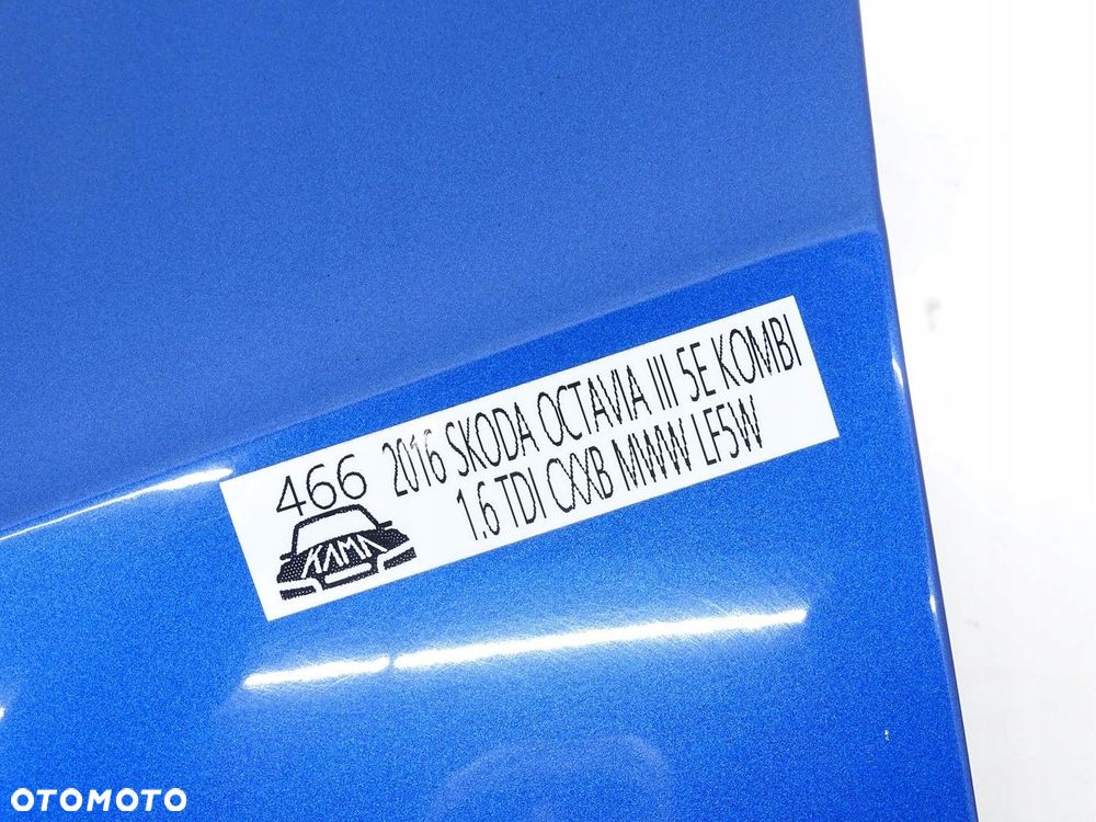 BŁOTNIK LEWY PRZÓD PRZEDNI SKODA OCTAVIA III 5E SEDAN / KOMBI LF5W - 9