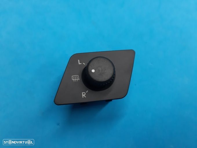 Comando botão espelhos retrovisores  Vw Polo 9N 2001-2009 (ficha 6 pinos) NOVO - 1