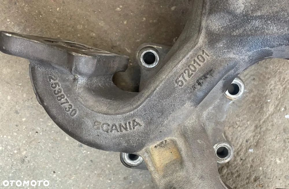 KOLEKTOR WYDECHOWY WYDECHU SCANIA R S NTG LNG 2516055 2538730 5720101 - 6