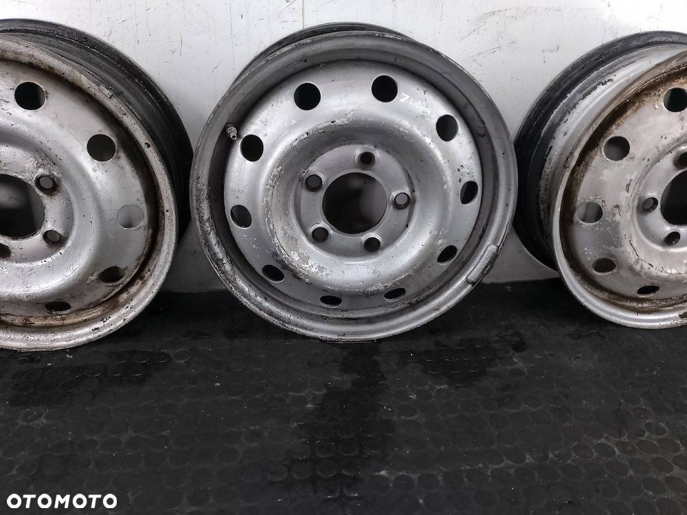 FELGI STALOWE KOMPLET 16 RENAULT MASTER II 6JX16  ET66 5X130 - 4