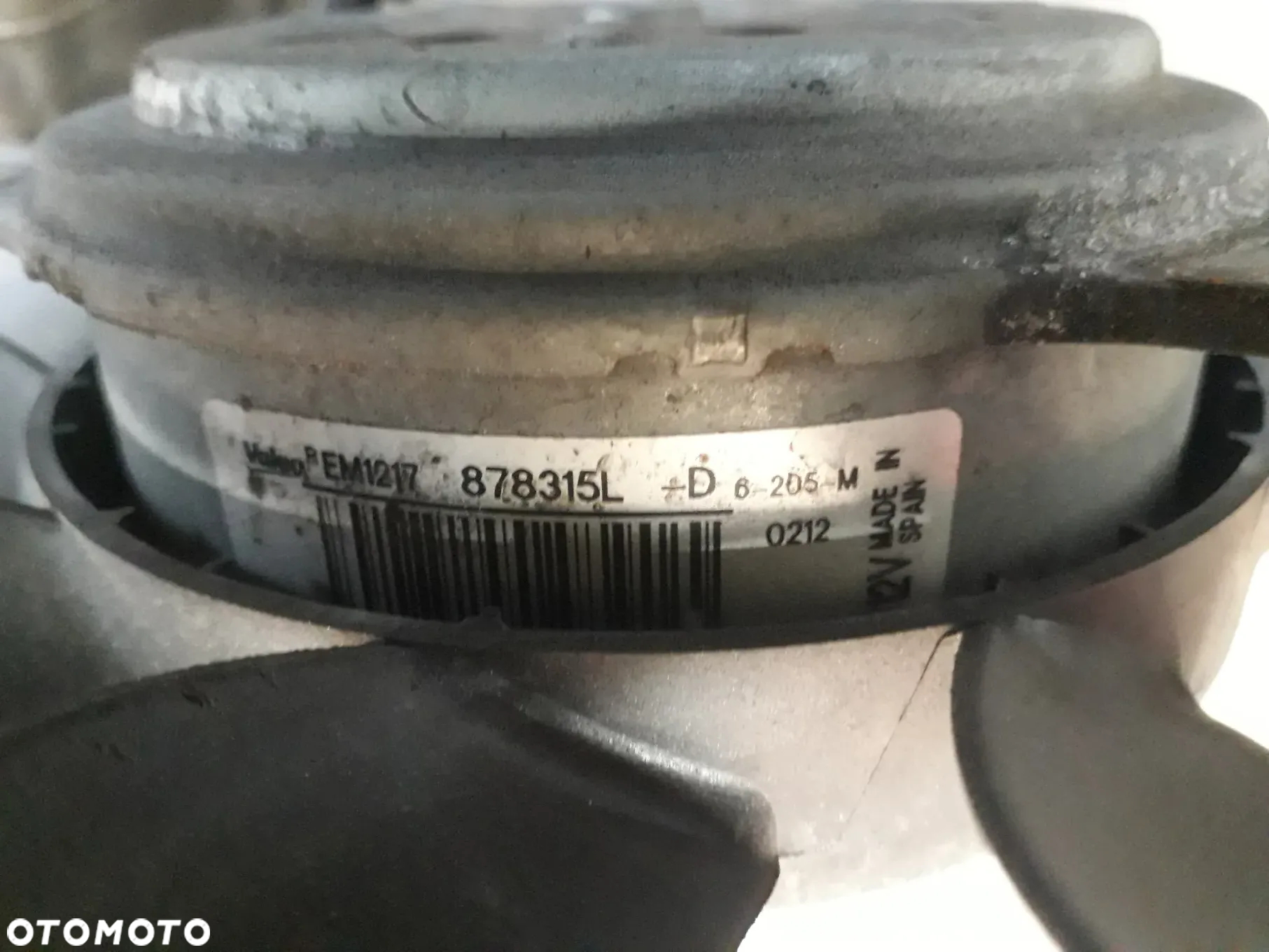 wentylator chłodnicy klimatyzacji 878315L A6 C6 2.0 FSI TFSI BPJ - 2