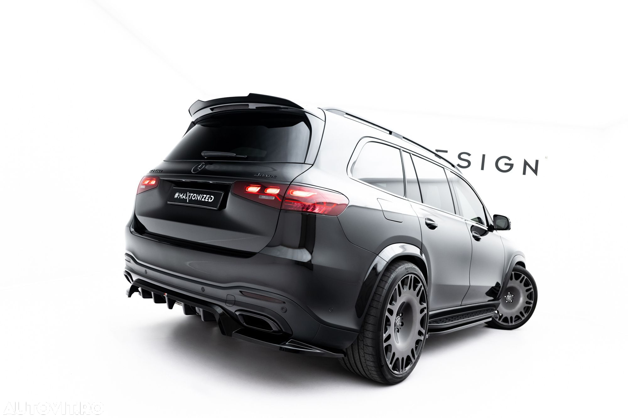 Pachet Exterior Prelungiri compatibil cu Mercedes Benz GLS AMG-Line X167 Facelift Maxton Design - 11