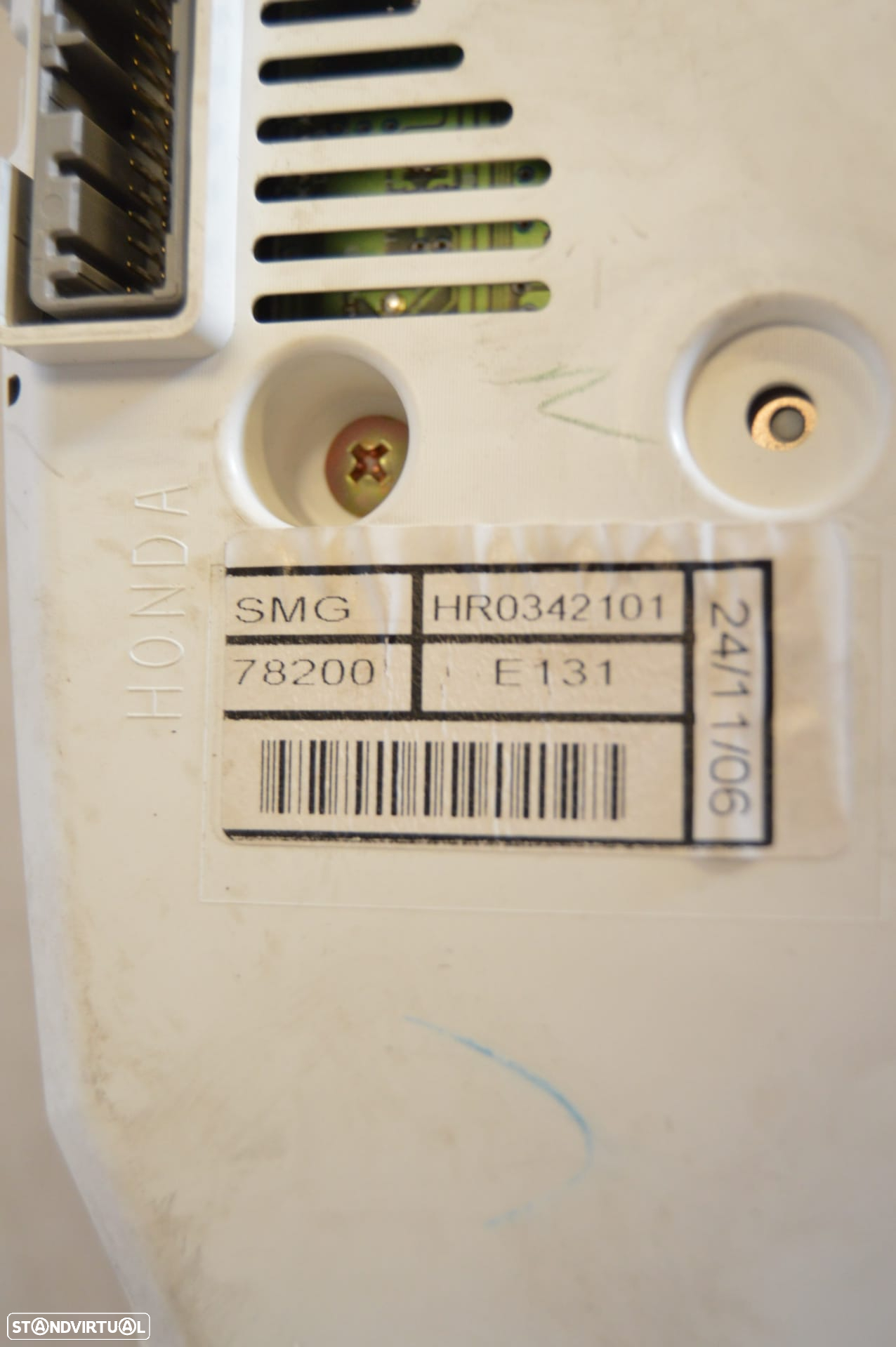 QUADRANTE MOSTRADORES PAINEL INSTRUMENTOS DIGITAL 78200 HR0342101 E131 HONDA CIVIC VIII 8 MK8 FN2 FN 2 2.2 i-CTDi 4WD 16V 140CV N22A2 - 4