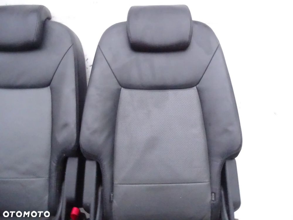 FOTEL FOTELE TYŁ TYLNE DRUGI RZĄD SKÓRA FORD GALAXY MK3 S-MAX MK1 F-VAT - 2