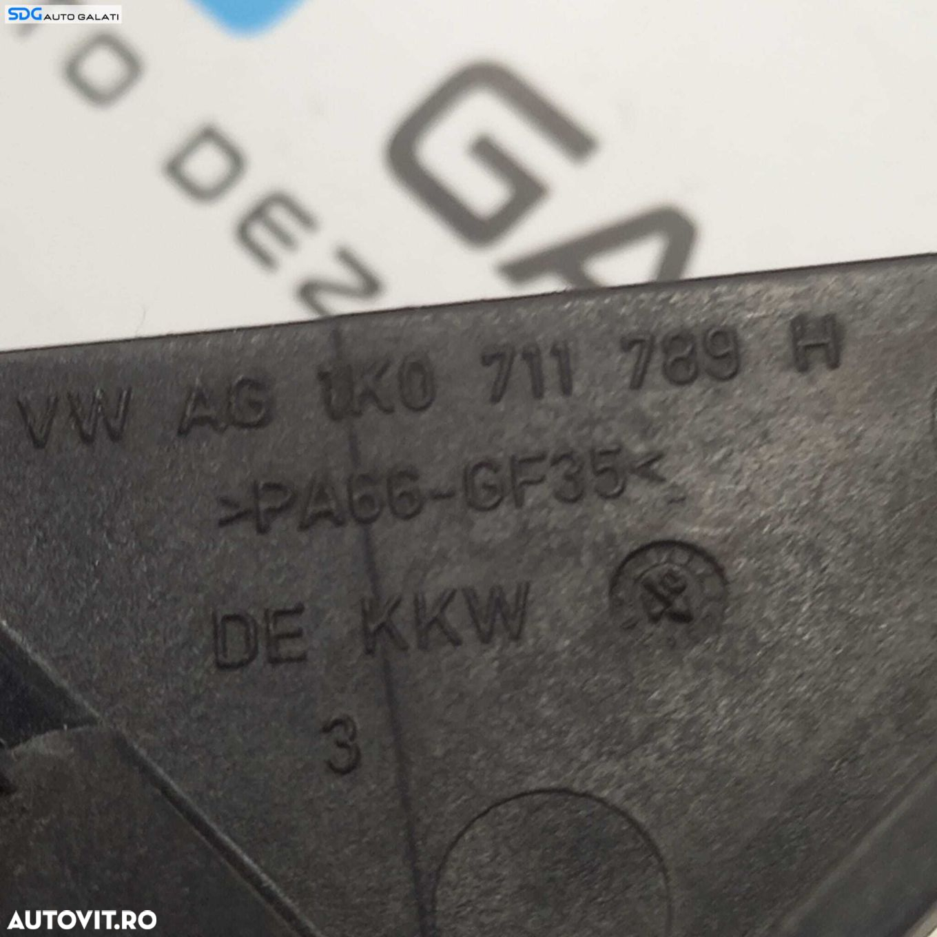 Suport Cablu Cabluri Sufa Sufe Timonerie de pe Cutie Viteze Audi A3 8P 2008 - 2013 Cod 1K0711789H [2130] - 4